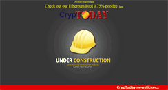Desktop Screenshot of cryptoday.info